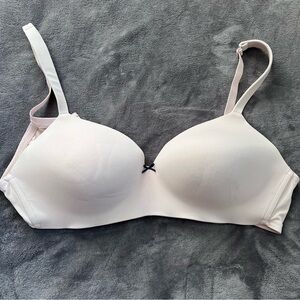 Cacique Cream T-Shirt Bra with Underwire Support